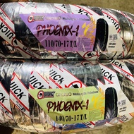 ยางนอกมอเตอร์ไซค์ Quick ขอบ 17 ยางเรเดียล GR390 TL มีให้เลือก 9 เบอร์ (ไม่ใช้ยางใน) สำหรับ CB150R M