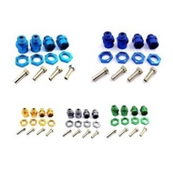 RC Model Car HSP12mm to 17mm Coupling Connector 4 Pieces 1/10 to 1/8 Car Lengthened 15MM