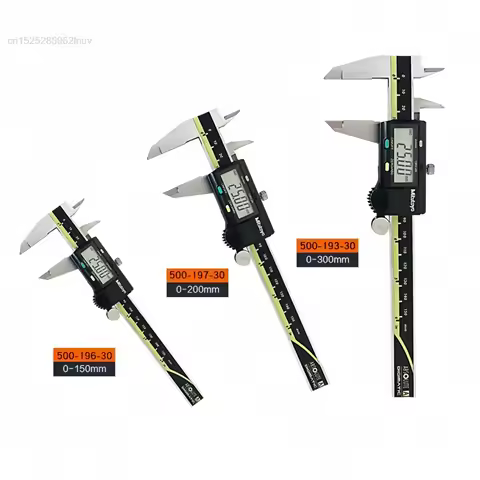 Mitutoyo CNC LCD Digital Caliper Vernier Calipers Electronic 0-150mm 0-200mm 0-300mm 6In 8Inch Measu