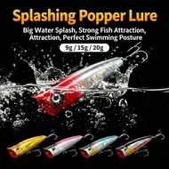 Letupan Air | Popper Semburan Air | Umpan Tiruan Topwater | Siakap Haruan | Pancing Laut