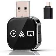 2026 Upgrade 3 in 1 Screen Mirror Adapter - Mirror Phone to Car Screen, CarPlay for iPhone/Android, 