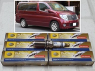 หัวเทียน แพลทตินัม  Nissan Elgrand  E51 ( 2000 - 2010 ) จำนวน 6 หัว  ระยะใช้งาน 100000 กม : Hella PM