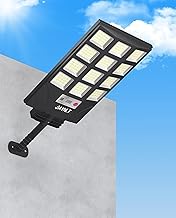 JAYNLT Solar Lights Outdoor for Outside, 5 Lighting Modes Solar Flood Security Light with Motion Sen
