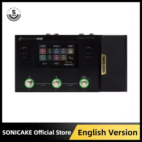 HOTONE Ampero one Guitar Multi Effects Pedal Processor MP-80 EU/US/AU/UK Power Source