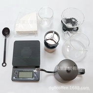 V60 Brew Set Coffee Maker Combination Brew Tool Grinder Coffee Suitcase Storage Full Set Hand Travel