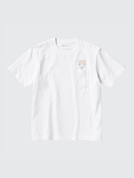 เสื้อยืดลายกราฟิกแขนสั้น PEACE FOR ALL (JASON POLAN)