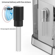 [V&P-t] Magnetic Espresso Coffee Stirrer 7/8 Needles Coffee Distributor Tool For Coffee Machine Espr