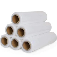 PE Stretch Film Industrial Stretch Film Transparent Self-Adhesive Packaging Film 50cm Wide Protectiv