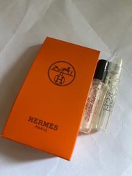 Hermes Perfume EDT 2x2ml ( Eau de rhubarb ecarlate &amp; H24)