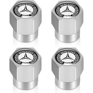 Suitable for Mercedes-Benz AMG A/C/E/C/D/L/G/LC/LGLC/LS/LK Series Tire Valve Cover, Metal Wheel Valv