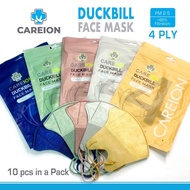 Careion Mask 4PLY CAREION Duckbill 3D Fish Mouth Face Mask Disposable Ear-loop Korea Design 10pcs PM