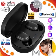🔥2024 หูฟังรุ่นล่าสุดสําหรับปี 🔥หูฟังบลูทูธ หูฟังสเตอริโอ หูฟังไร้สาย แยกเสียงซ้ายขวา TWS Wireless Earphone Bluetooth Headset ชุดหูฟังอัจฉริยะควบคุม K10 Bluetooth 5.3 True Wireless Touch หูฟังไร้สาย Battery Display เป็นแบบสัมผัส ไมด์ชัดใช้ได้กับทุกรุ่น
