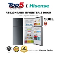 Hisense Refrigerator 500L Inverter Fridge RT549N4ABU2 / RT549N4AWU2 / RT549N4AW-MBU Peti Sejuk RT549