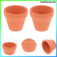 10Pcs 3.5x3.5cm Small Mini Terracotta Pot Clay Ceramic Pottery Planter Cactus Flower Pots Nursery Po