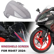 For Aprilia RS457 rs457 RS 457 2024 2025 High Quality Motorcycle Windshield Windscreens Wind Deflect