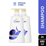 [Bundle of 2] Dove Nutritive Solutions Intense Repair Damaged Hair Shampoo 680ml