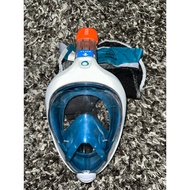 Decathlon Subea Full Face Snorkel Mask with Mesh Bag (kids)