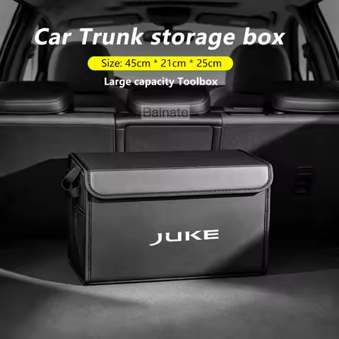 For Nissan JUKE F15 F16 2019-2025, Car Trunk Foldable Storage Box Large Capacity Storage Box Auto In