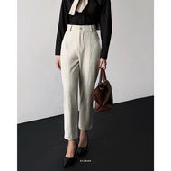 ECINOS - Accountant Ankle Pants | WOMEN'S PANTS | Highwaist Trousers High Waist Pants