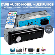 COD CARDIAG Tape Audio Mobil Multifungsi MP3 Aux TF FM Radio 1DIN / tape mobil bluetooth full bass m