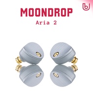 [READY STOCK] Moondrop Aria 2 With Detachable 2 Pin 0.78 Cable Earphones 2 Dynamic Driver IEM Earpho