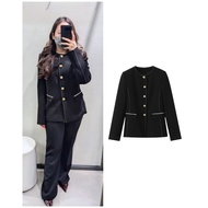 Maji.fashion Black Trim Details Blazer Women Blazer Woman Black Blazer Woman Formal