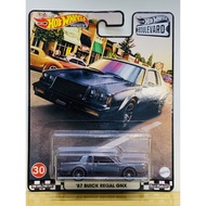 Hobby Store Hot Wheels Premium Boulevard 87 Buick Regal GNX model car