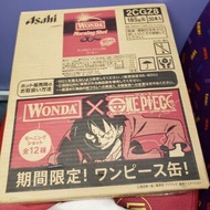 海賊王，One piece 咖啡，紅罐原箱