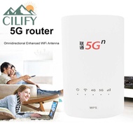 CILIFY 5G Router 1000Mbps CPE WiFi Router Compatible with 4G 3G Network SIM Card Slot
