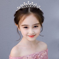 Children Crown Headdress Princess Birthday Performance Birthday Gift Girl Crown Golden Performance G