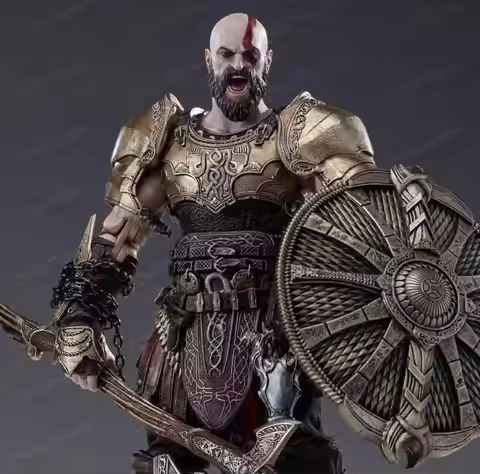 【In Stock】Takehat Brotoys Tb001 God Of War Kratos Action Figures Anime Model Toys Collection Gifts