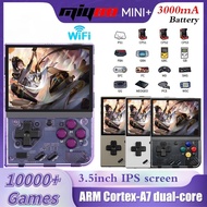 Original Miyoo Mini Plus Portable Retro Handheld Game Console 3.5-inch IPS HD Screen Children's Gift Linux System Classic Gaming Emulator UFYW