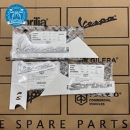 Silver Vespa 80th stamp – Primavera Sprint – Genuine Piaggio – 80th anniversary edition