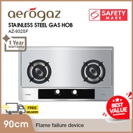 Aerogaz AZ-932SF 90cm Stainless Steel Gas Hob