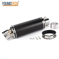 60mm Universal Motorcycle Exhaust Muffler PIPE Escape Moto Exhaust Systems Modify Carbon Fiber Muffl