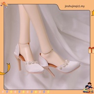 Bjd Shoes 1/3 As62 Female body 8cm BJD Shoes Elegant and Fashionable Doll Shoes with pearl edging Do