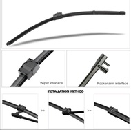 Wiper Bmw 3 Series  E 90 E91 E91 E93  2005 -2012 Oem Front  Wiper Blade