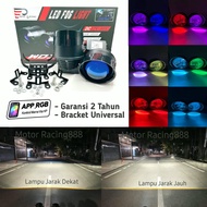 Epicracing 3 inch Car Foglamp type WD3 Demon Eye Universal Bracket