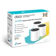 TP-Link AX7800 Whole Home Mesh Wi-Fi 6 System (1-Pack) / (2-Pack) Deco X95