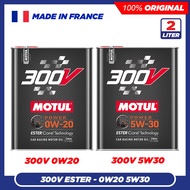 MOTUL 300V POWER RACING 0W20 5W30 ESTER Fully Synthetic Engine Oil (2L)