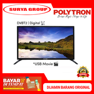 POLYTRON PLD24V1853 LED Digital TV 24 Inch - Bergaransi Resmi