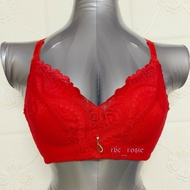 36A/80A, 36B/80B CROSS BACK STRAP BRA WITH LACE
