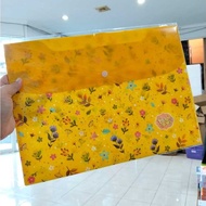 8502 FLORAL BUTTON MAP F4 1 Button Document Folder Floral Series Flower Series Motif MF-8502
