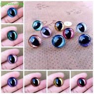 FUHUI Safety Eyes for Amigurumi, Stuffed Animal Eyes 12mm Safety Eyes for Crochet, 3D DIY Plastic Sa