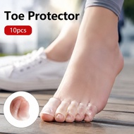 10Pcs Anti Friction Toe Protector Breathable Little Toe Covers Toe Tube Protector