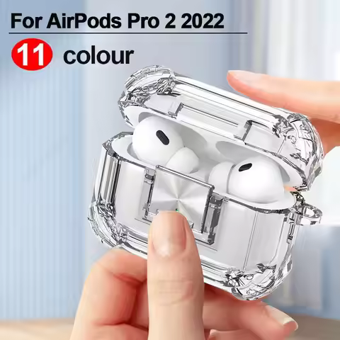 Anti-knock Transparent Case For AirPods Pro 2 2022 Cover For Airpods 3 2 1 Earphone Cases Air Pods P