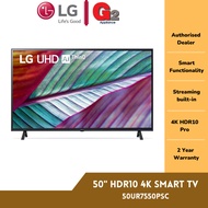 LG [AUTHORISED DEALER+NEW MODEL]  50" UR75 HDR10 4K SMART TV 50UR7550PSC - LG 2 YEARS WARRANTY