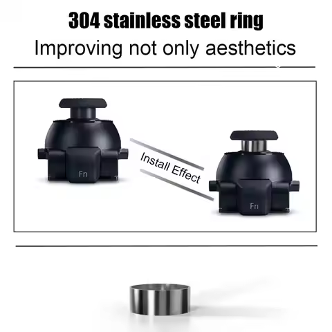 For DSE Handle Rocker Protection Steel Handle Rocker Anti-wear Smooth For PS5 Controller Modificatio