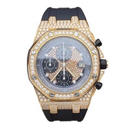 Audemars Piguet Royal Oak Offshore Type 18K Rose Gold Back Diamond Automatic Mechanical Men's Watch 42mm