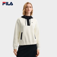 FILA CORE LIFESTYLE WHITE Women's Hoodie (White)
